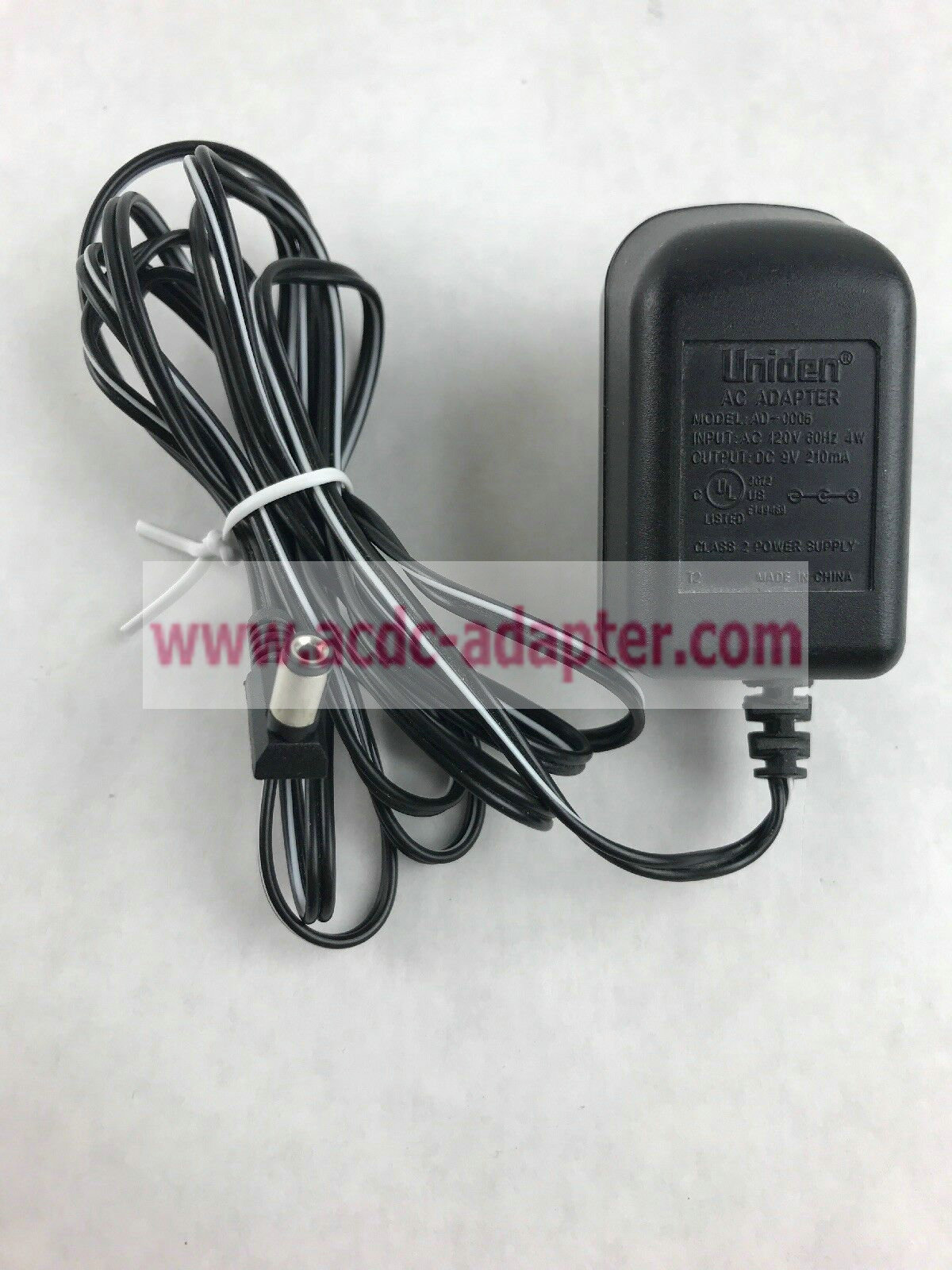 New Uniden AC Adapter AD-0005 9V 210mA Power Supply
